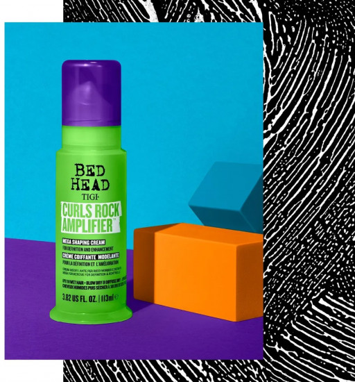 Крем для вьющихся волос «Bed Head Curls Rock Amplifier»