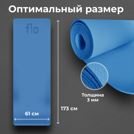 Коврик для йоги и фитнеса