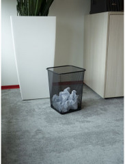 Корзина для мусора и бумаг сетчатая - Фото 4