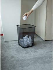 Корзина для мусора и бумаг сетчатая - Фото 5