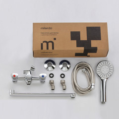 Смеситель для ванны с длинными изливом - Фото 3