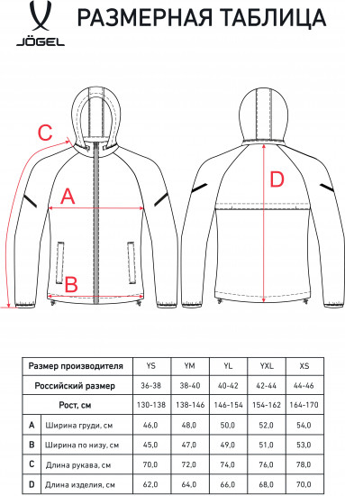Куртка ветрозащитная для мальчиков «Rain Jacket»