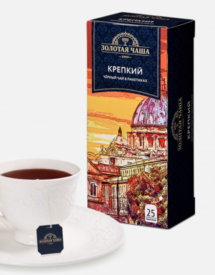 Чай черный байховый «Крепкий»