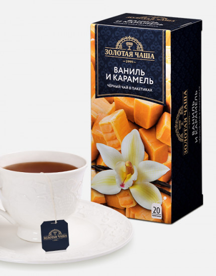 Чай чёрный «Ваниль и карамель»