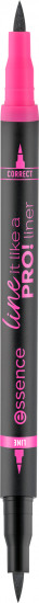 Подводка для глаз «Line it like a PRO! liner», оттенок 01 Black