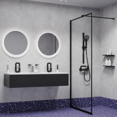 Смеситель для умывальника с управлением Push Control - Фото 8