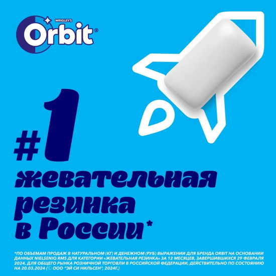 Жевательная резинка «Сладкая мята»