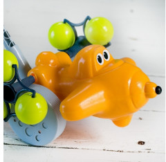 Каталка на палочке «Самолетик Звездочка» - Фото 2