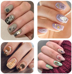 Слайдеры для ногтей «Гарри Поттер» - Фото 1