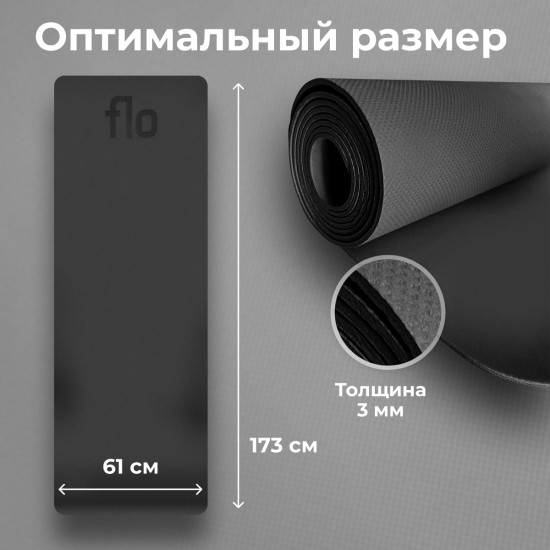 Коврик для йоги и фитнеса