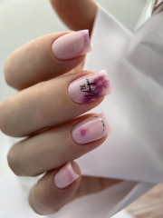 Слайдеры для ногтей с фольгой «Французский маникюр» - Фото 2