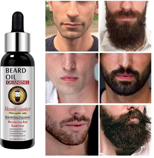 Масло для роста бороды «Beard Oil Guanjing»
