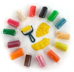 Тесто для лепки с формочками - Фото 1