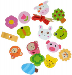 Шнуровка-бусы «Звери» - Фото 1