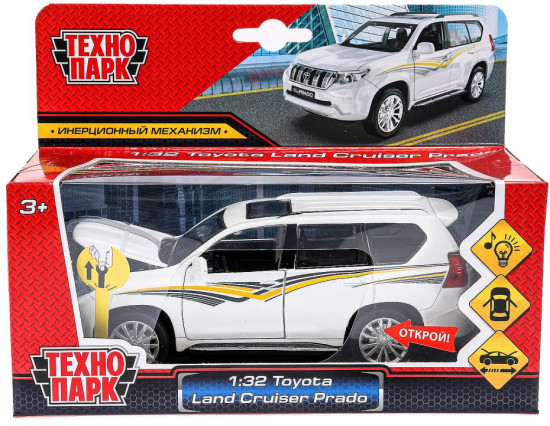 Модель металлическая «Toyota Land Cruiser Prado»