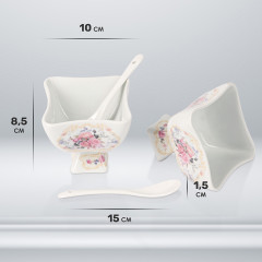 Набор креманок с ложками - Фото 3