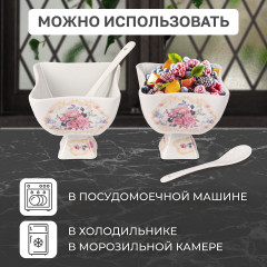 Набор креманок с ложками - Фото 4