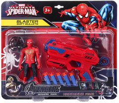 Бластер с мягкими пулями и фигуркой - Фото 1