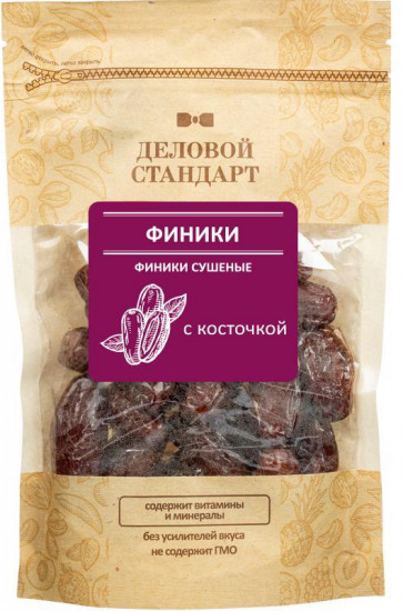 Финики сушеные целые с косточкой