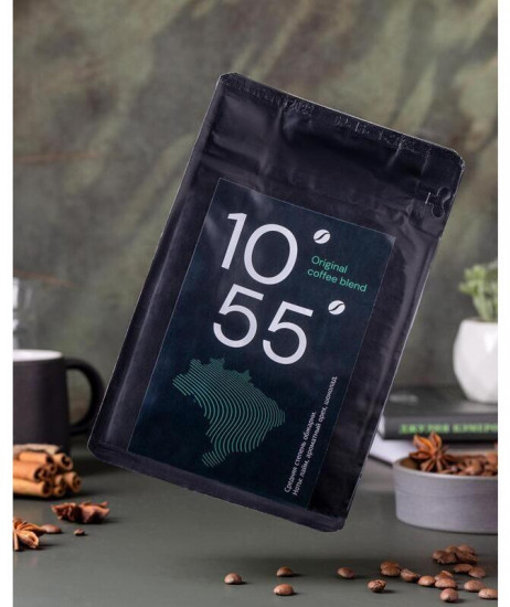 Кофе жареный в зернах «10/55 Original coffee blend»