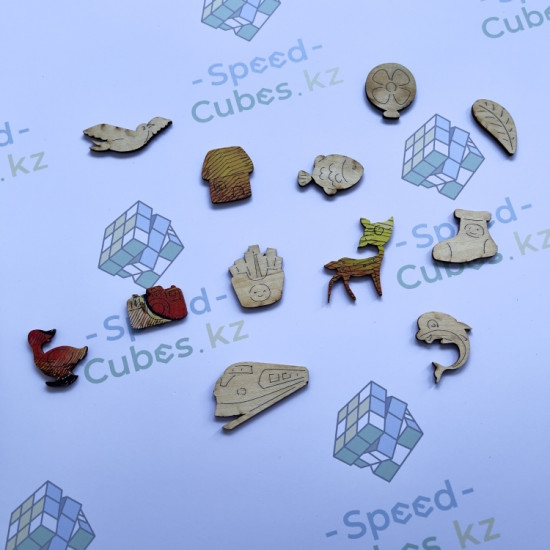 Пазл «Добрейший бегемот Wooden Puzzle 016»