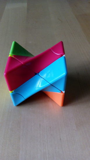 Головоломка «3D Puzzle cube Twisty Skewb»