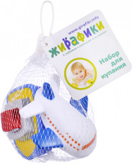 Набор для купания «Самолёт и пароход» - Фото 1