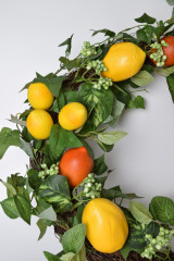 Венок из искуственных фруктов «Лето в Италии» - Фото 2