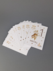 Набор карточек для фотосессии  по месяцам - Фото 3