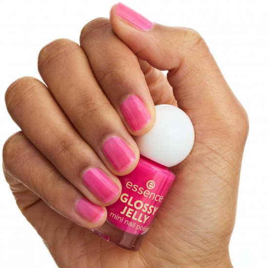 Мини-лак для ногтей «Glossy Jelly. Mini nail polish», оттенок 02