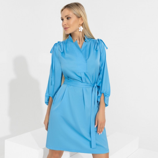 Платье женское Итальянка в городе (luxury, с поясом)