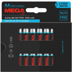 Набор батареек алкалиновых АА - Фото 5