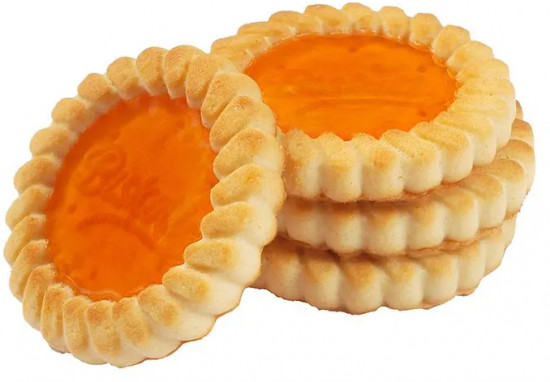 Печенье сдобное с апельсиновым мармеладом «Cookies with orange marmalade»