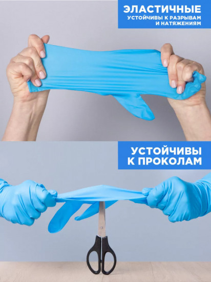 Перчатки нитриловые High Risk