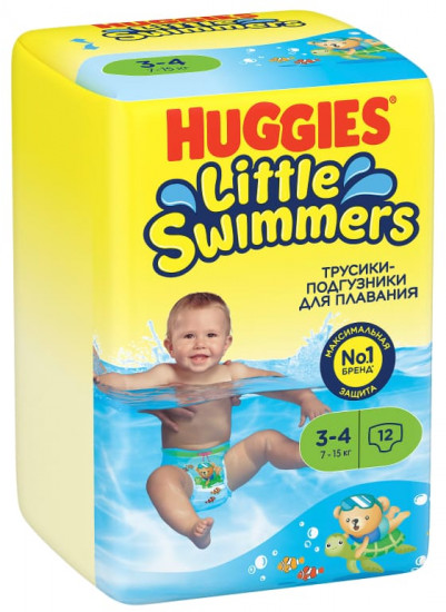 Подгузники-трусики для плавания«Little Swimmers»