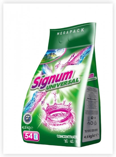 Порошок стиральный «Signum Universal»