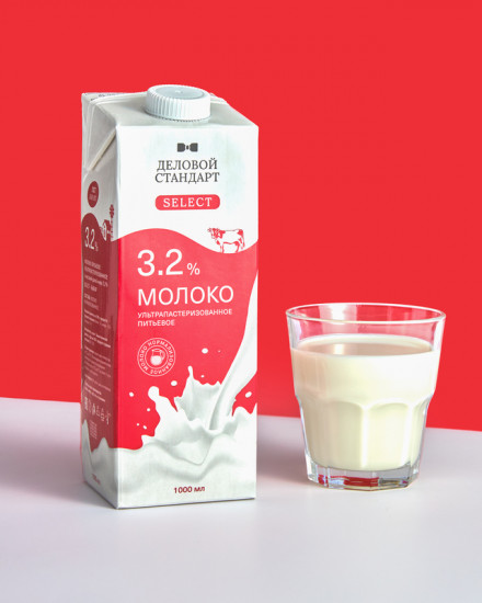 Молоко ультрапастеризованное 3.2%