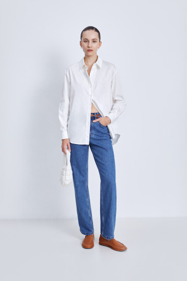 Джинсы женские straight fit 