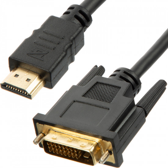 Кабель DVI-HDMI 1.4 M/M BigTech OAVDC004