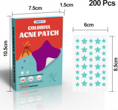 Цветные патчи-звездочки от акне и прыщей - Фото 1