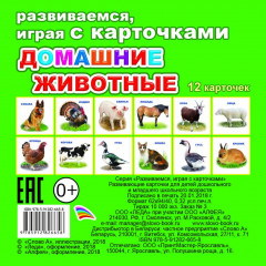Домашние животные. Обучающие карточки - Фото 1