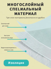 Набор слюнявчиков непромокаемых одноразовых для кормления - Фото 2