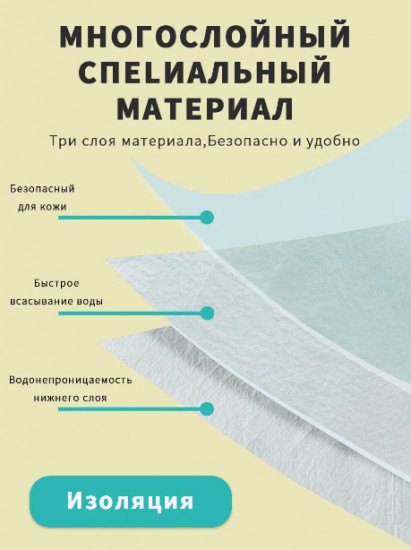 Набор слюнявчиков непромокаемых одноразовых для кормления