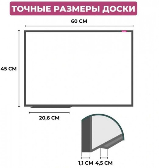 Доска магнитно-маркерная «Premium»