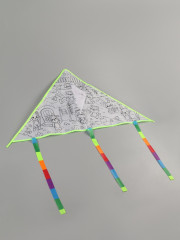 Змей воздушный-раскраска «Зверятки» - Фото 2