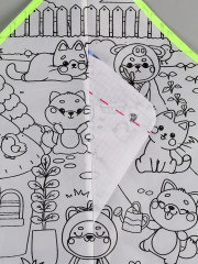 Змей воздушный-раскраска «Зверятки» - Фото 4