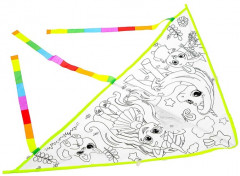 Змей воздушный-раскраска - Фото 2