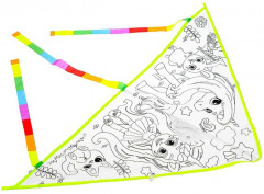 Змей воздушный-раскраска - Фото 3