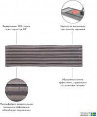 Набор для уборки «Мультишвабра» - Фото 4