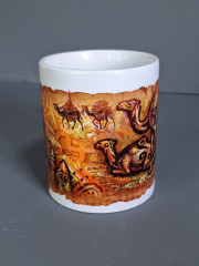 Кружка в этно-стиле «Верблюд» - Фото 1